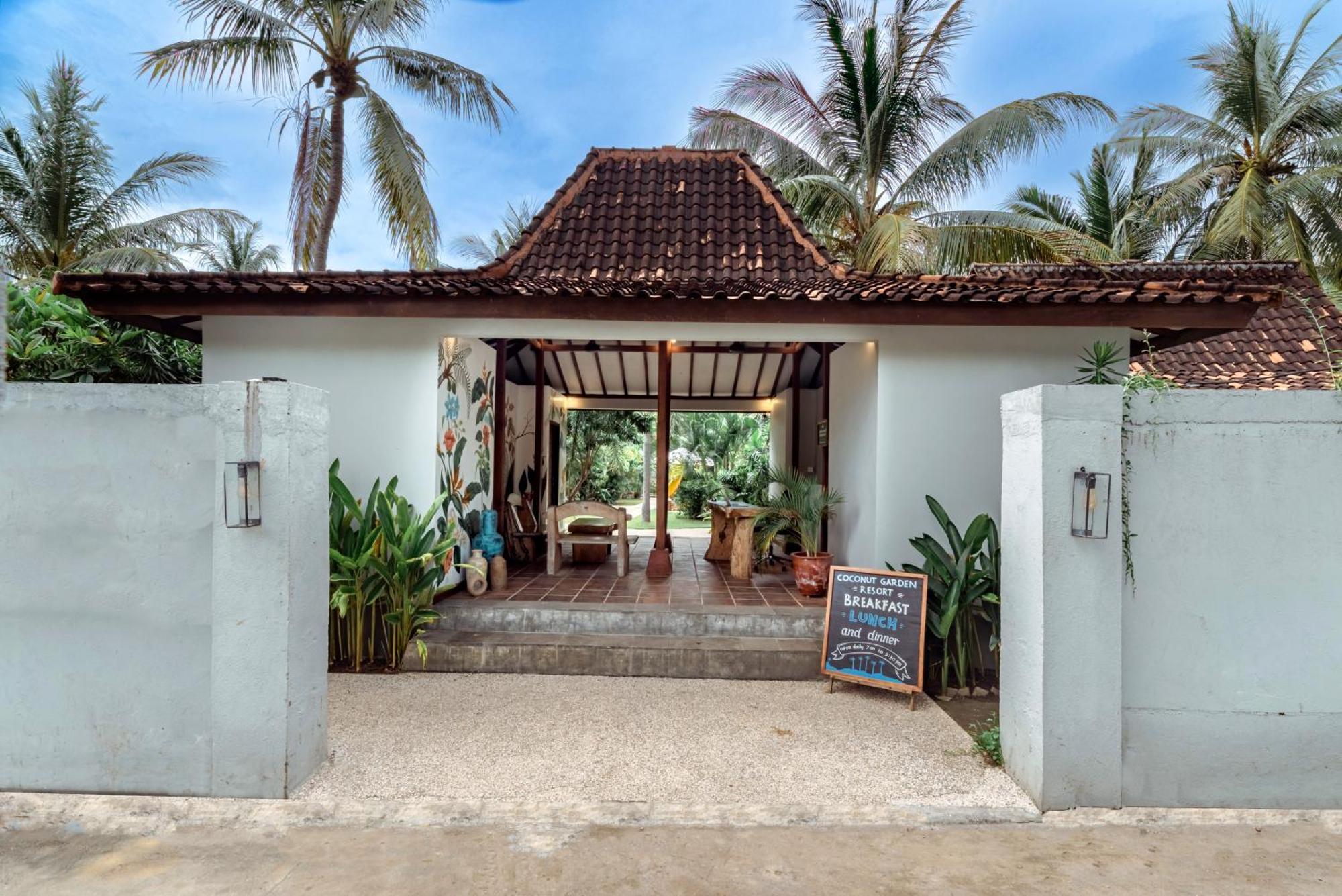 Coconut Garden Resort Gili Trawangan Exterior foto