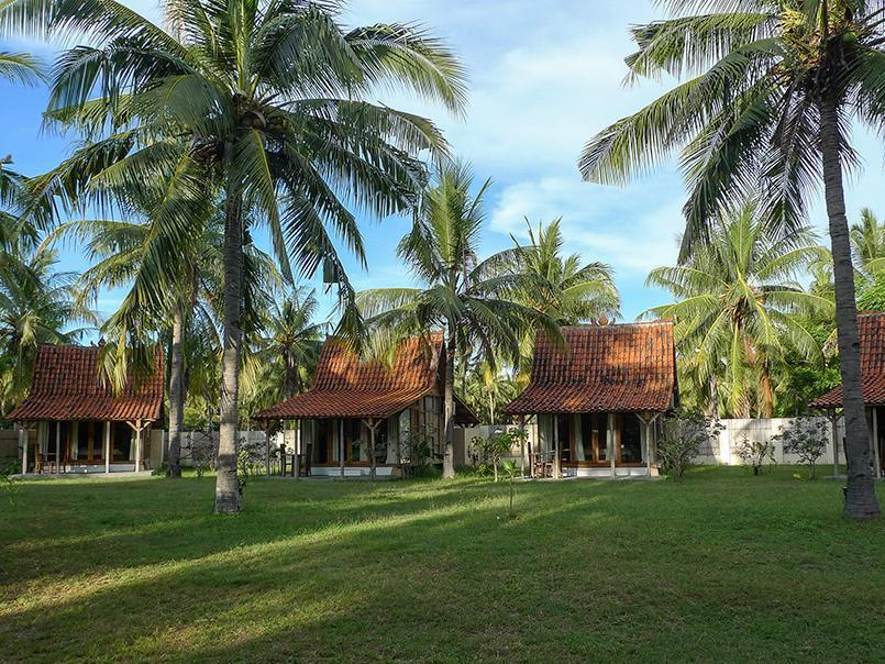 Coconut Garden Resort Gili Trawangan Exterior foto